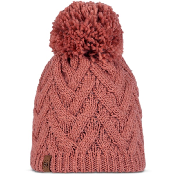 Unisex Neulottu Fleecevuorattu Lämmin Talvipipo[HK] One Size Crimson