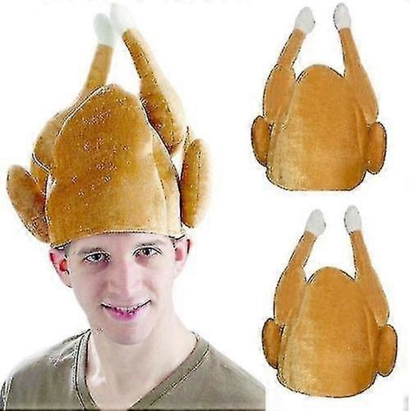 Sjov Julefest Elektrisk Tyrkehue, Julehue, Hajhue [HK] Ordinary hat Grilled Chicken Cap