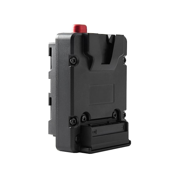 Strømadapter Monteringsplade til Mini Nano V/V Mount Batteri til NP-F NP-F960 NP-F970, D-Tap til Kamera/[HK] Black