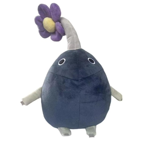 Pikmin 4 söt plyschleksak mjuk stoppad djurdocka plyschdockor för spelfans barn vuxna presenter hem soffa dekoration[HK] Dark Blue