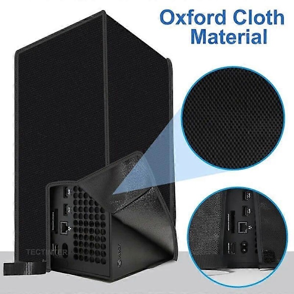 Repskyddande Horisontell Dammtätt Fodral för Xbox Series X Konsol Dammskydd Vertikalt Fodral för Xbox Series X Tillbehör[HK]