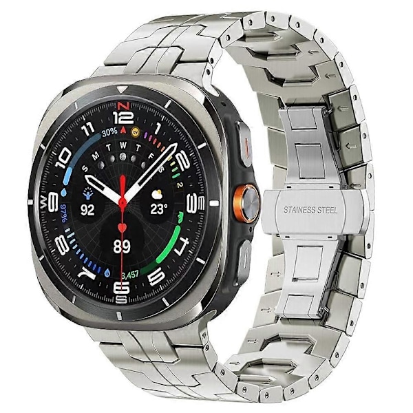 Titaniumlegeringsarmband för Samsung Galaxy Watch Ultra 47mm[HK] Titanium