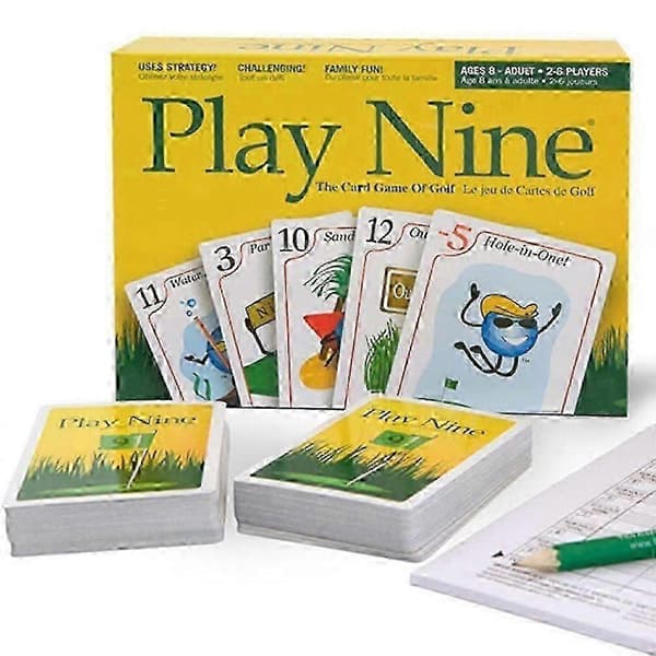 Play Nine - Golfkortspelet - Engelska[HK]