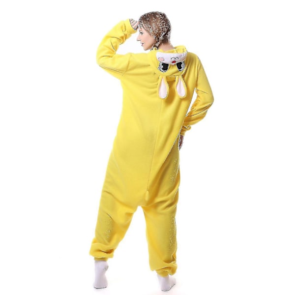 Gul Kanin Pyjamas Dyre Onesie Enhjørning Pyjamas Pegasus Kostume Kigurumi Pyjamas Halloween Cosplay[HK] S