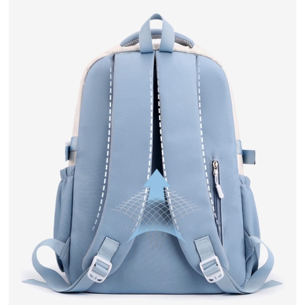 Lilo och Stitch Ryggsäck Kvinna Man Hög Kapacitet Vattentät College Skolväska Trendig Kvinna Man Laptop Skolväska[HK] multi