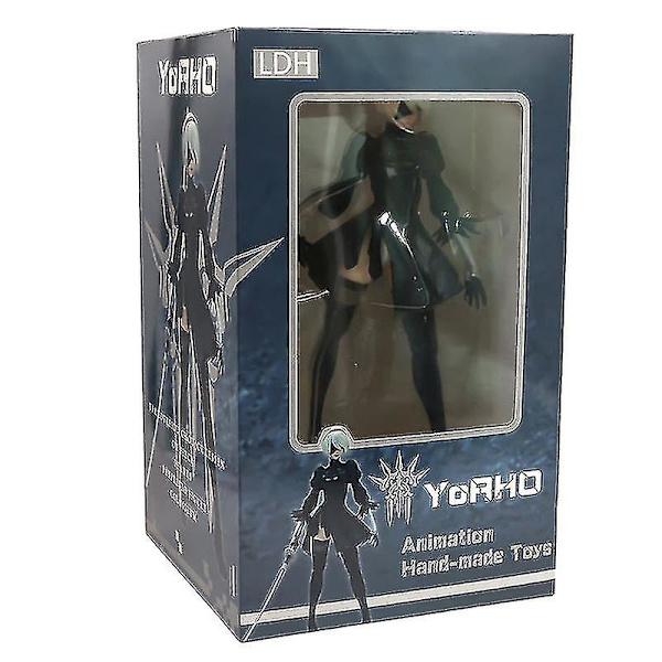 Anime Nier:automata 2b Yorha nr 2 typ B kvinnlig Phicen Action Pvc Figur[pb][HK] A