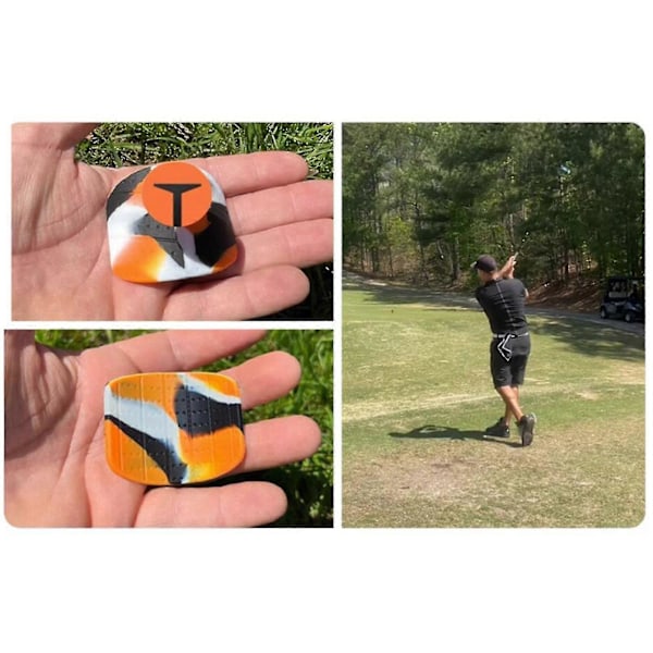 Golfträningshjälpmedel Golfsvingtränare Verktyg Hållning Golfklubba Träningsgreppdyna För Kvinnor Män Utomhussporter Inomhus Golftillbehör[HK]