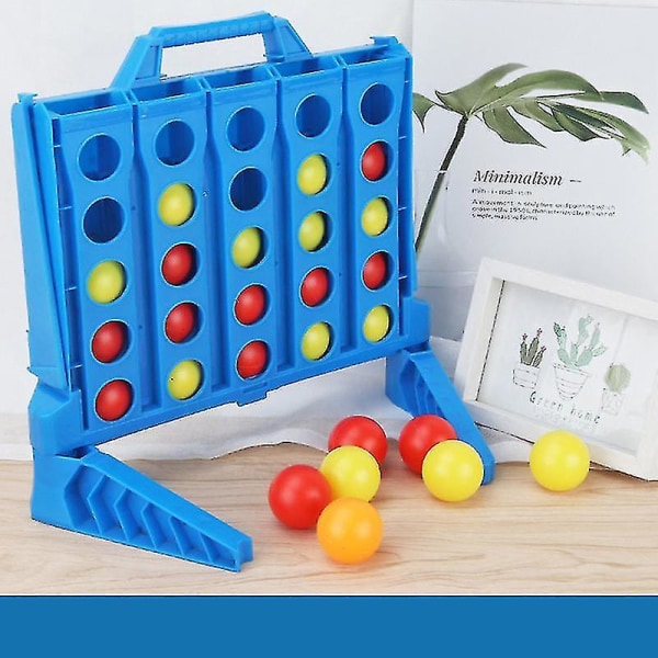 Shots Lautapeli Connect Four Pallojen Puzzle Leikkikalut Vanhemman ja Lapsen Vuorovaikutus Ajatteluharjoittelupeli [HK]