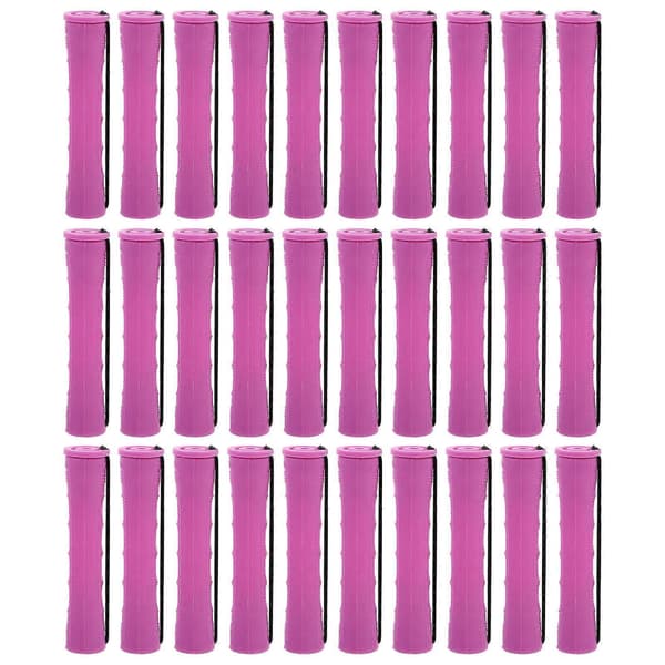 Hårruller til hårstyling 30 stk. plastik curlers med hætter [HK]