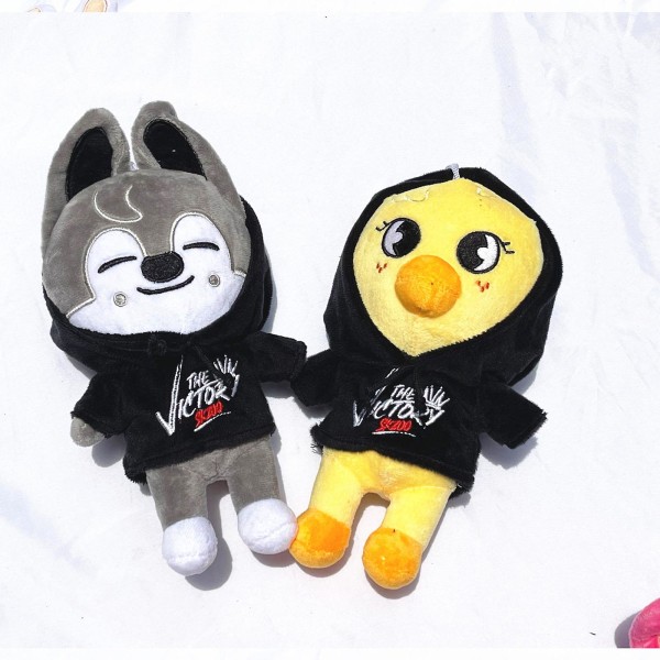 Skzoo Stray Kids Animal Mee Meow Creative Mykfylt tegneserie plysjleker Gaveleker Flerfarget 20 cm Passer for barnfans[HK] fox