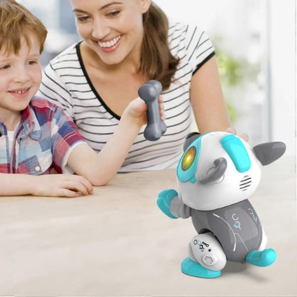 Børne Stemmestyret Touch Sensing Elektronisk Robot Hund Intelligent Smart Legetøj[HK]