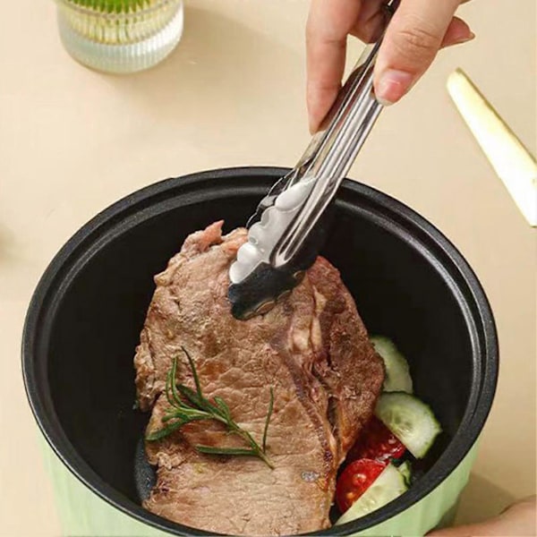 Elektrisk Gryta Non-Stick Ramen Kokare Multifunktionell Gryta för Wok Stek Nudlar Ramen Kokare[HK] 1.8L Kimchi Pot White