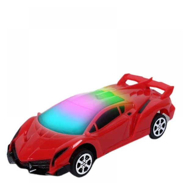Fjernbetjent bil, 1/24 skalamodel racerbillegetøj, Rc-bil til børn og drenge med seje LED-lys[HK]