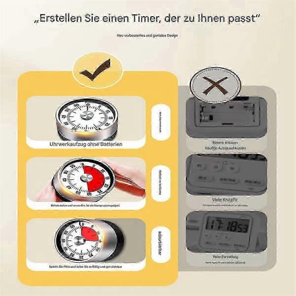 Visuell, Nedräkning, Mekanisk