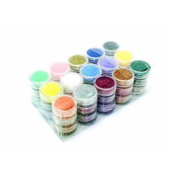 45 farger Mica Powder Shiny Glitters Sequains Resin Pigment Silikonformdekor