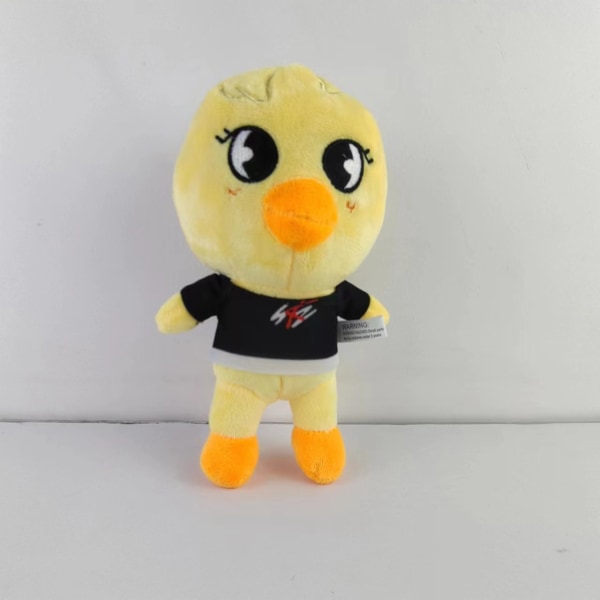 Mode skzoo dukke plys legetøj gadebørn Leeknow Hyunjin gave[HK] 20cm yellow chicken