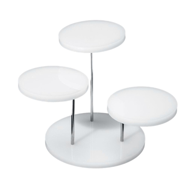 Multi-lags Kageholder Rundt Kage Stativ Holder Bakke Til Fest Kage Dessert Mad Servering[HkkK] C