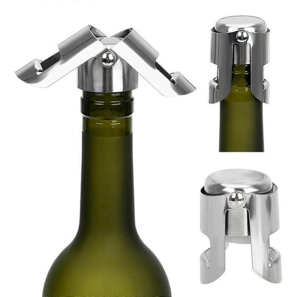 Champagnepropper til forsegling af mousserende flasker - 1 stk. sparer tilbehør Toppere til vin [HK]