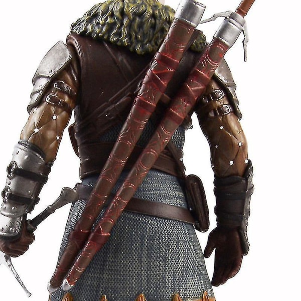 The Witcher 3: Wild Hunt Geralt of Rivia Actionfigur Leksaker Spelfigur 24cm PVC Samlingsmodell Prydnad Present till Barn[HK] figure (with box)