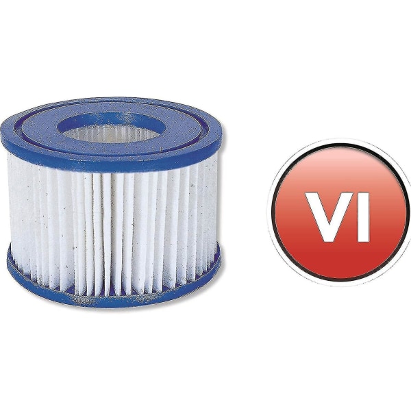 HK  Lay-z-spa Hot Tub Filter Cartridge Vi For All Lay-z-spa Models - 6 X Twin Pack (12 Filters) & Clearw