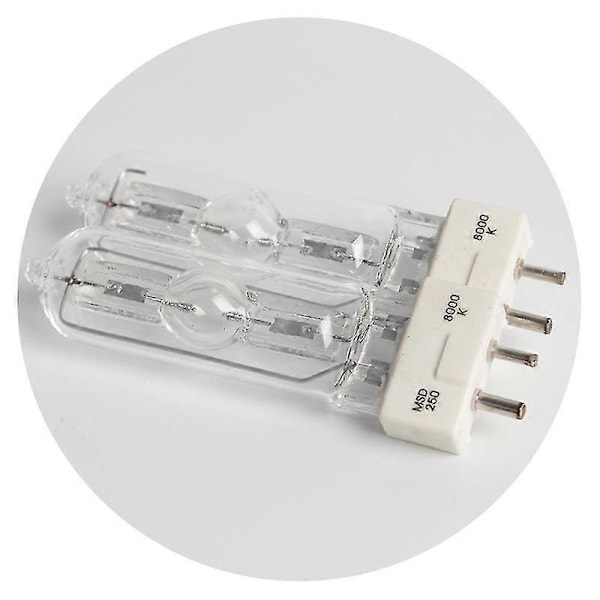 1 stk. MSD-250 Broadway Scene Studio Lampe Pære Lys Erstatning 250W 90V [HK]
