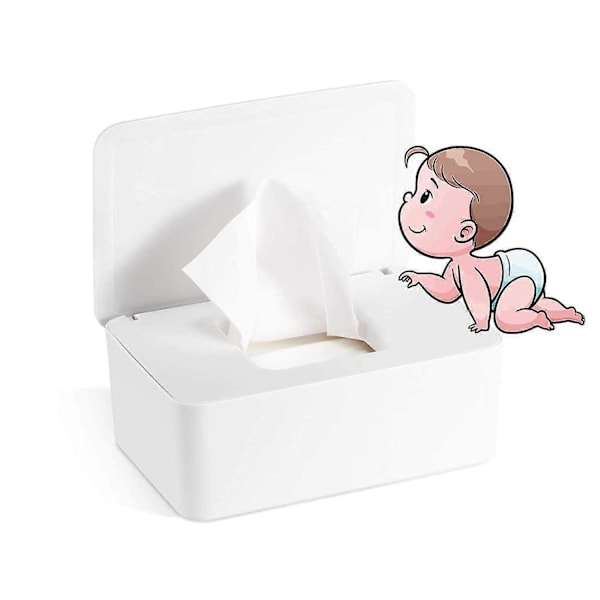 Vådservietboks, Baby Servietboks, Opbevaringskasse til Væv, Toiletpapirboks[HK]