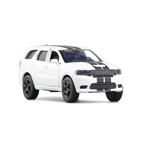 1/36 Dodge Durango Charger Hellcat Srt Alloy Urheiluauto Malli Diecast Metalli Simulaatio Leluauton Malli Kokoelma[HK] Red