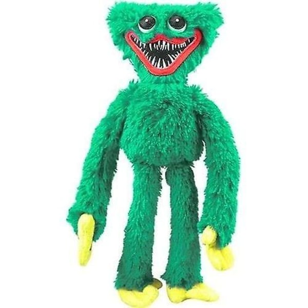 Den perfekte julegave  West-brabant dukke Poppy Playtime Huggy Wuggy plysmonster legetøj tegneserie dukke 40cm horror spil dukke 40cm-grøn141