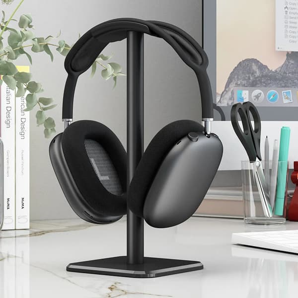 Spelheadsetställ med aluminiumram, skrivbordsorganisatör och display[HK]