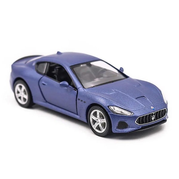 1:36 Maserati Gran Turismo Mc Hög simulering utsökt gjutna leksaksfordon bilstyling legering bilmodell leksaksbilar F38[HK] Blue