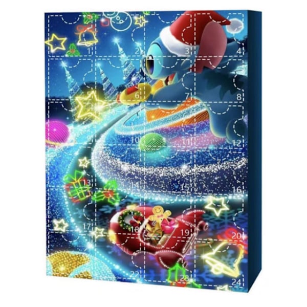 2024 Amazon Stitch Julkalender Blind Box 24 Julklappsräknare Gåvor Handhållna
