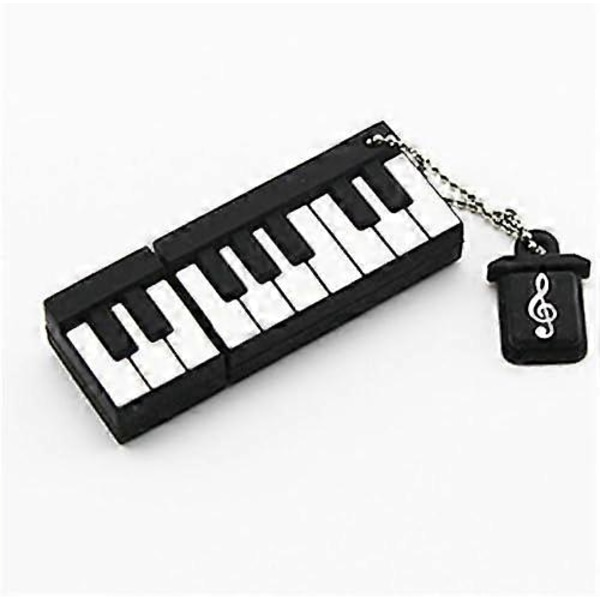 Piano 16  Muistitikku Musiikki-instrumentti USB 2.0 -asema[HK]