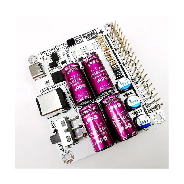 Tehokas suodatinmoduuli Superkondensaattorisuodatinlevy Moode Volumio Raspberry Hifi -laajennusmoduulille([HK])