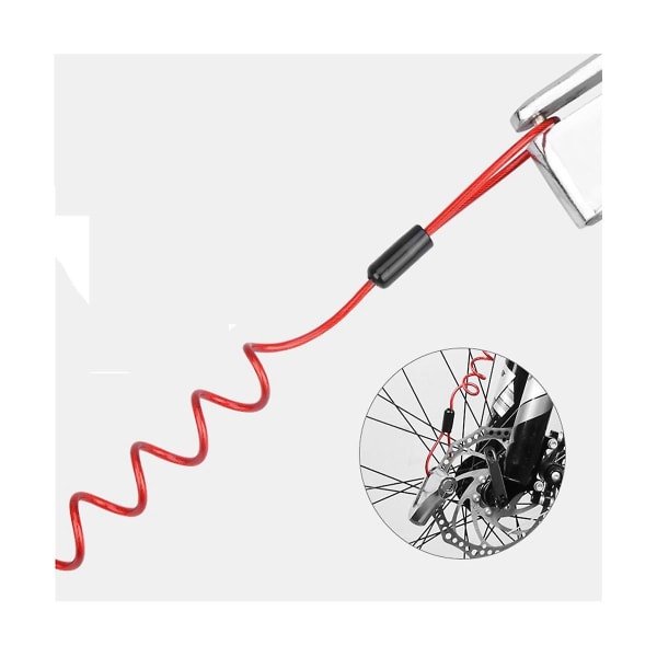 Cykel skivebremselås påmindelse reb wire reb til motorcykel cykel elektrisk bil bremse sikkerhed Ro([HK])