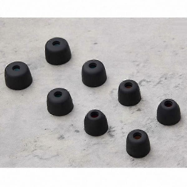 Ørepropper med øregreb for sikker pasform, udskiftning [HK] Black
