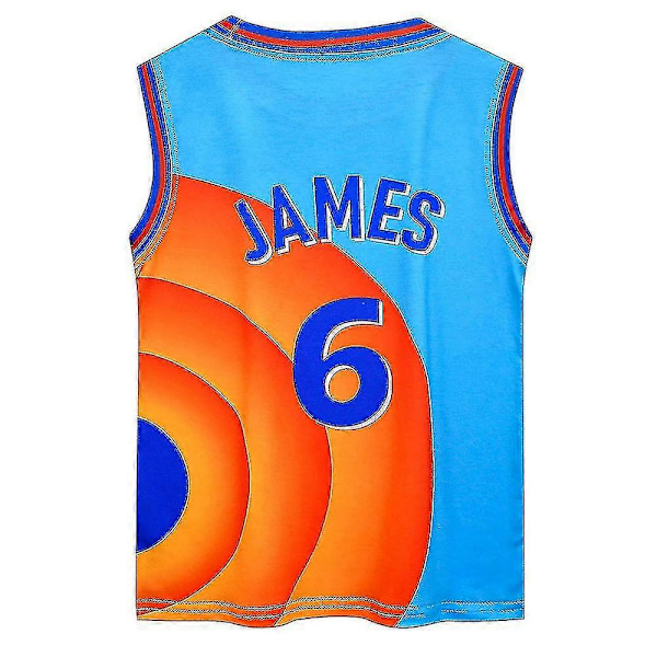 Space Jam Børne Drenge Basketball Tank Top Shorts Sæt Tune Squad Trøjer Outfit[HK] 6-7 Years