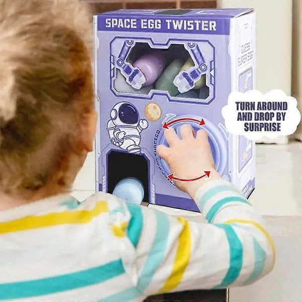 Gashapons Mini salgsautomat med dukker, snacks, godteri salgsautomat plysjleker, dispenserleker for gutter jenter tenåringer barn [HK] 10 refills