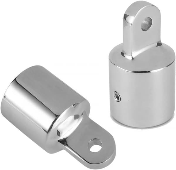Bimini Top Lås med Ekstern Gaffel til Robust Marine Hardware, 2-Stud Design til 25 mm Rør[HK] 25mm