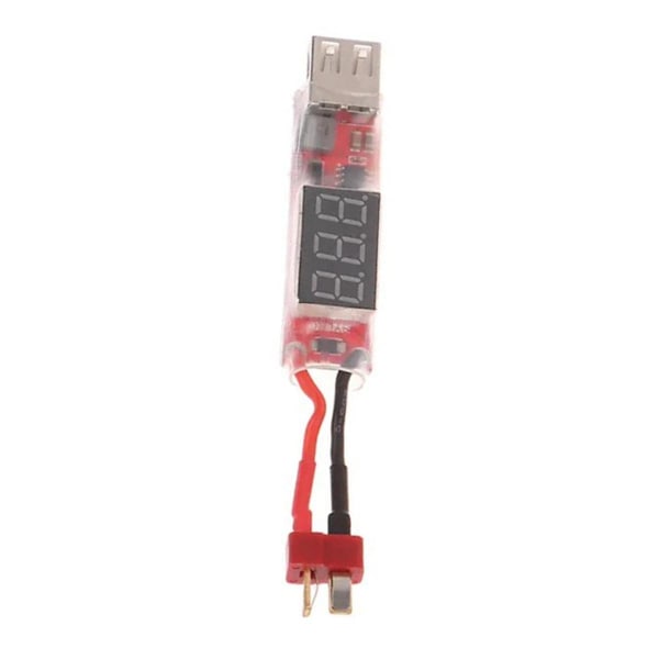 2s-6s Lipo Lithium Batteri Til Usb Oplader Konverter Med Spændingsdisplay Adapterkort Til Beskyttelse([HK])