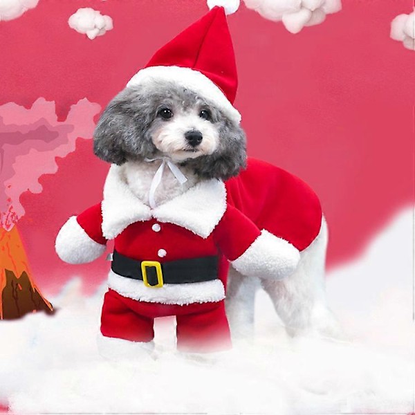 Julebeklædning til en hund Kattekostume[HK] xs