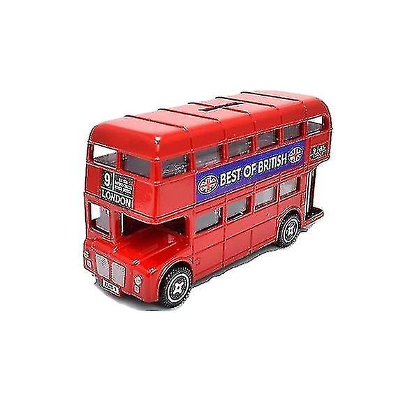 HKK Union Jack Wear London Bus -rahakassa 11 cm