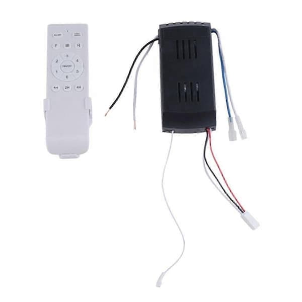 Fjernkontrollsett for DC takvifter 40W 6-trinns[HK] Black  White