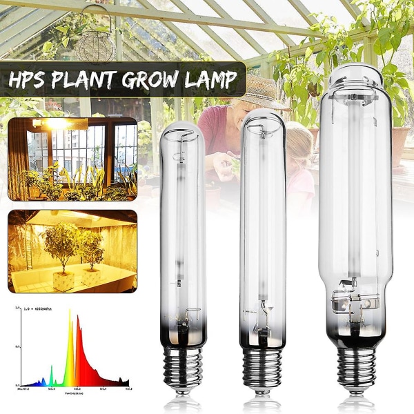 E40-liitäntälaite 23Ra HPS-kasvikasvatuslamppu korkeapainenatriumlamppu[hk] 600W