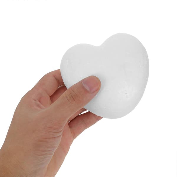 Solid Hjerte Skum Party Dekorasjon 10 stk DIY Bryllup Valentines Ornament[HK]
