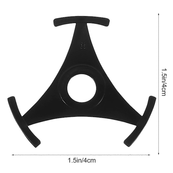 Levysoittimen lisätarvikkeet 45 33 RPM Muunninadapteri Vinyylilevysoitin 45 Levyadapteri Adapteri Levysoitin[HK] 4X4CM Black