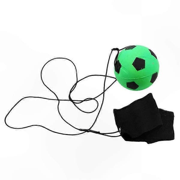 Høj-elastisk fodboldformet armbånd hoppebold til indendørs leg [HK] Orange