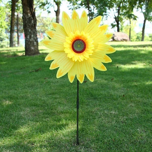 Vindmølle Blomst Dekorativ, Solsikke, Hagepynt[HK]