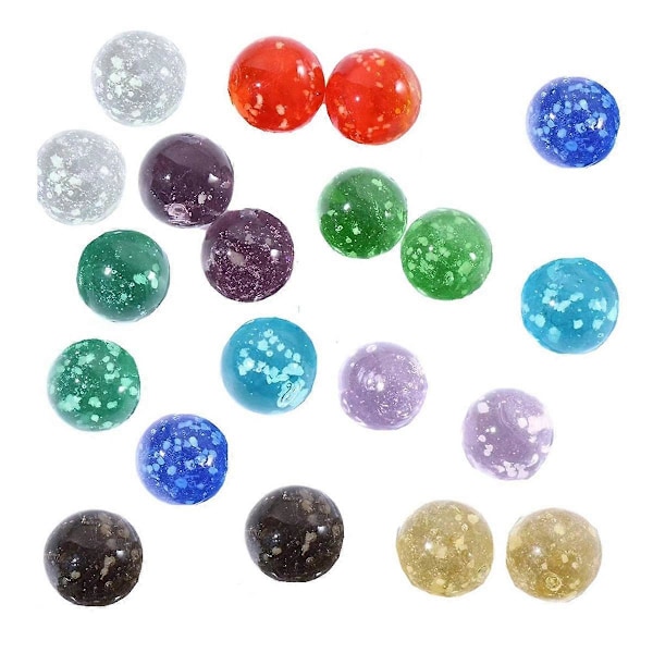 \"Luminous Marbles Stakleni Topcheta Soveltuvat Lasten Pinball-radalle\"[HK] As Shown