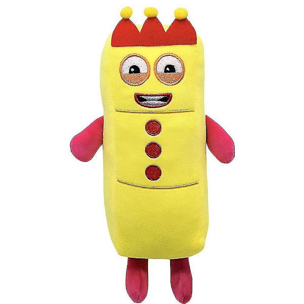 Tegneserie Numberblocks Blød Plys Dyr Kid Julegave Tidlig Uddannelse Nummer Læring Legetøj[HK] Three