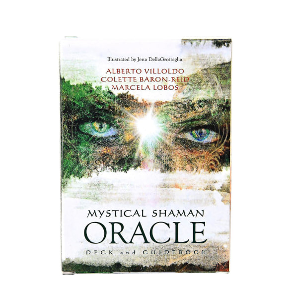 64 stk/sæt Kortspil Tarot Sjove farverige Omkostningseffektive Mystical Shaman Oracle-kort til gave[HK]